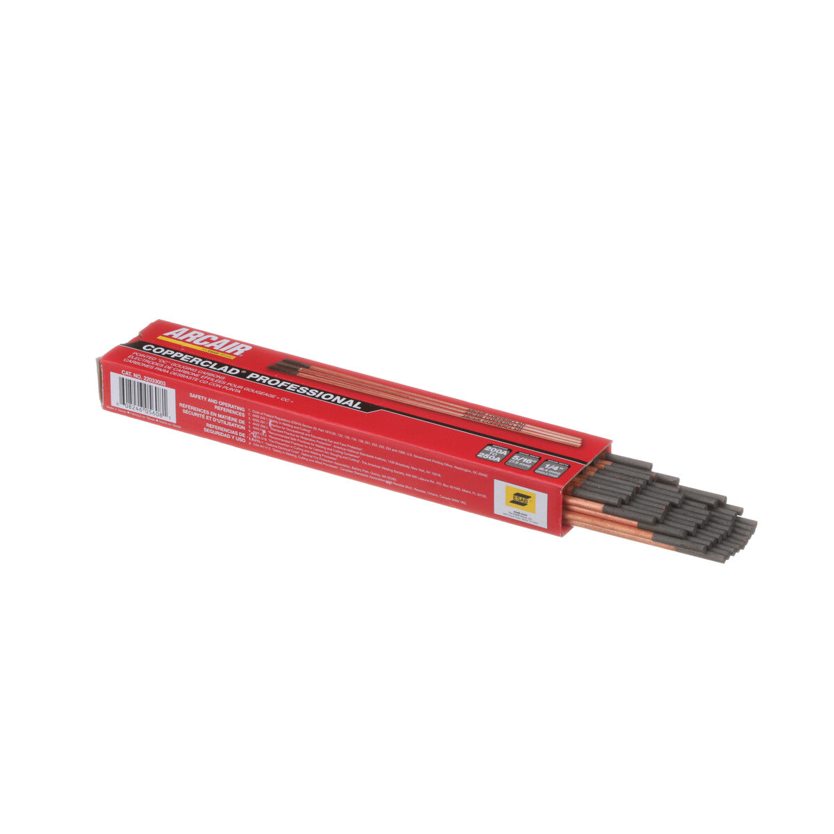 Hot Deal! Arcair 5/16 x 12 Carbon Arc Gouging Rods, 50/pk - 22053003