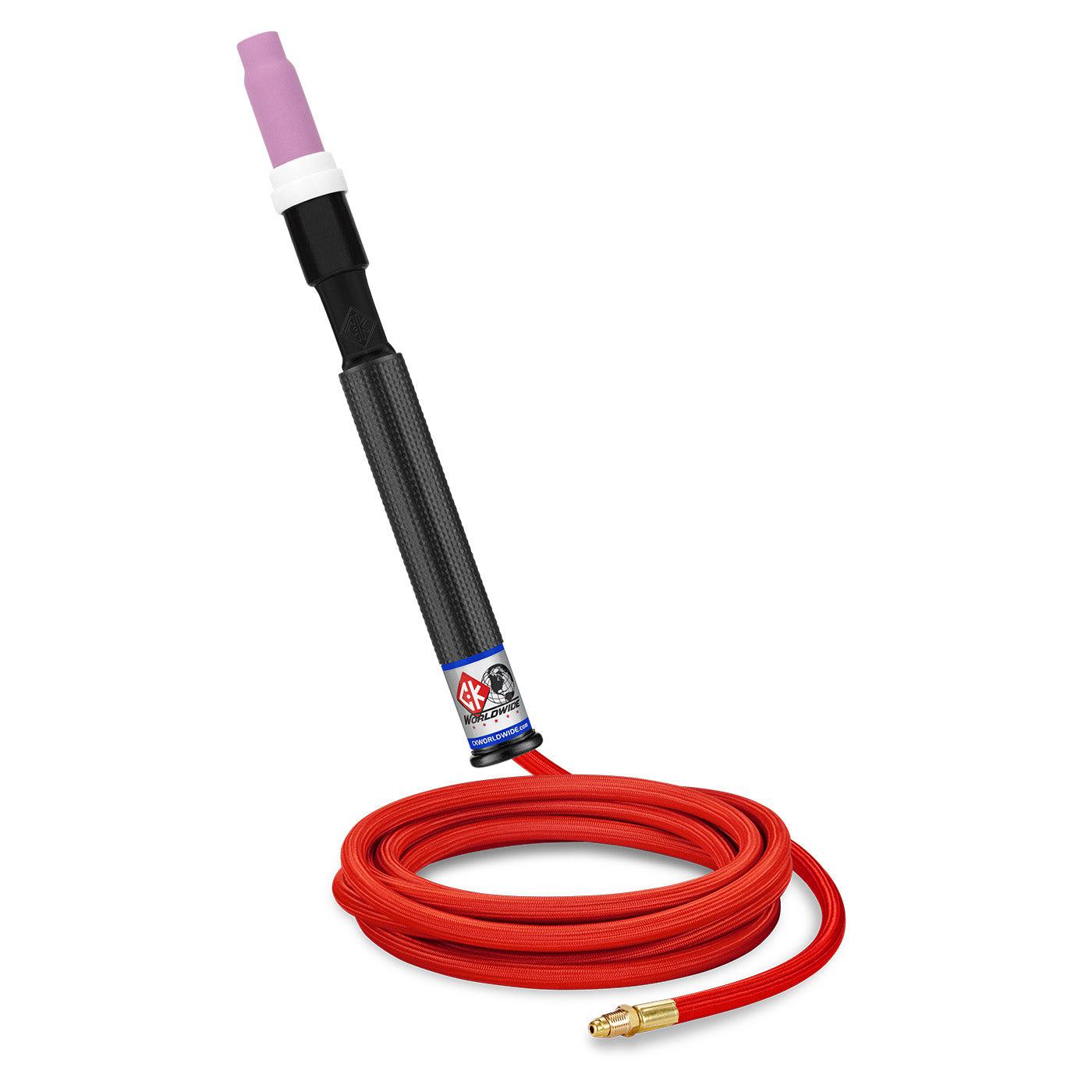 CK Worldwide 150A Pencil-Style TIG Torch with SuperFlex Cooling Cable