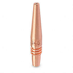 Hot Sale! Miller .045 Tapered FasTip Contact Tips - 25 Pieces per Pack for Roughneck Series Gun